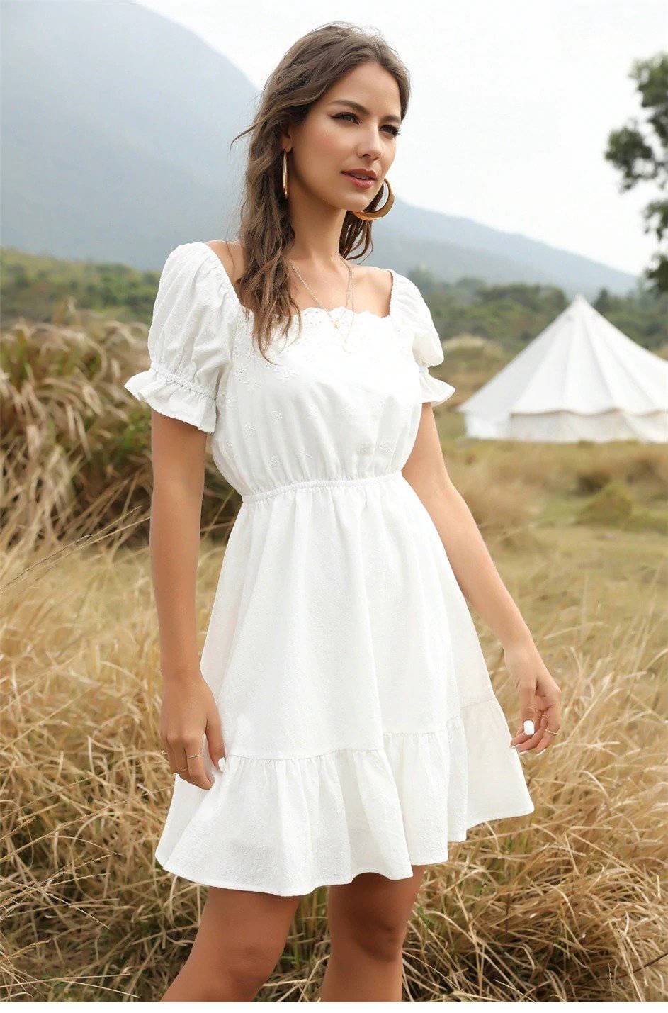 White Boho Dress | Boho Mood